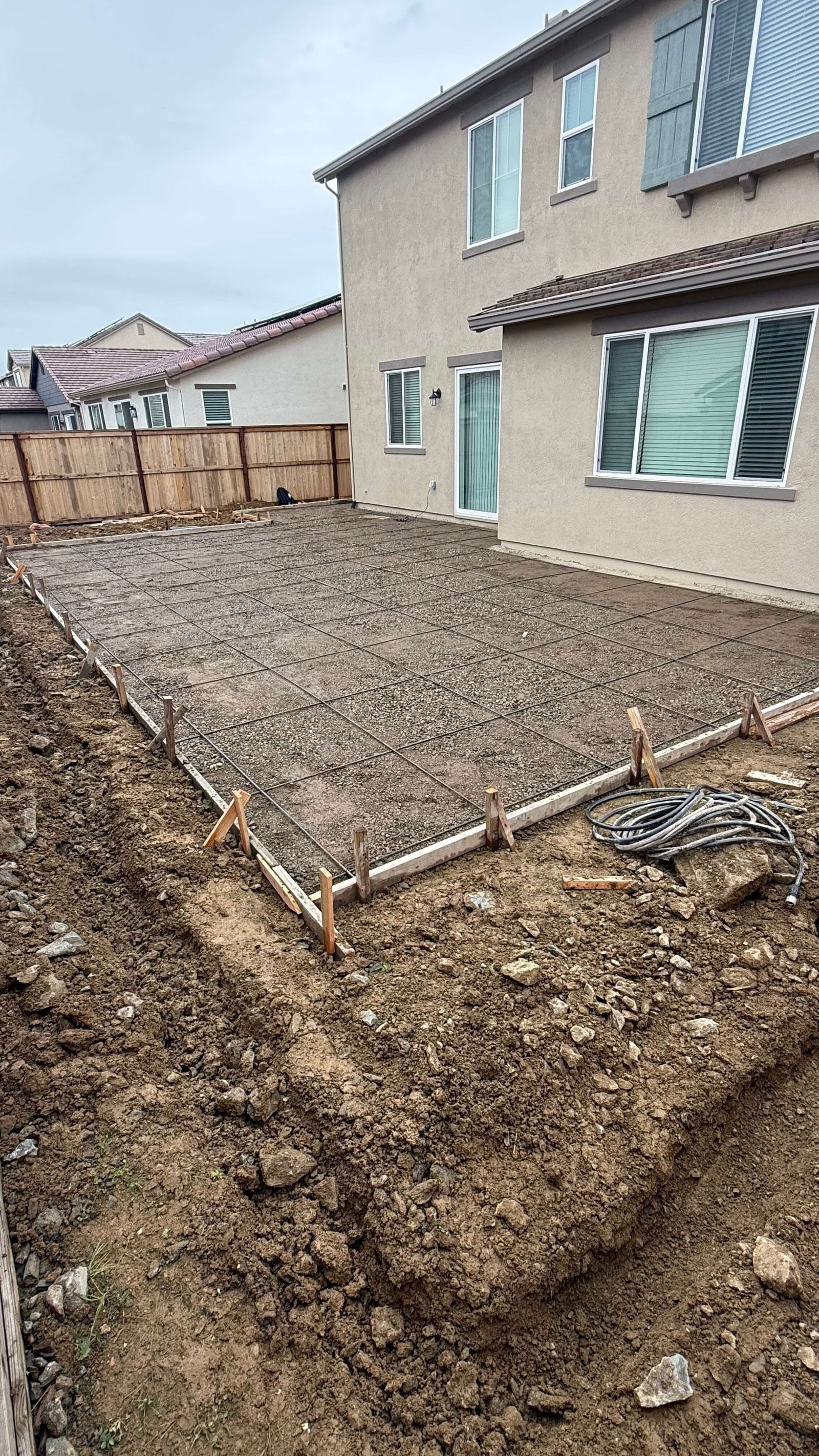 Modern Backyard Transformation Sacramento