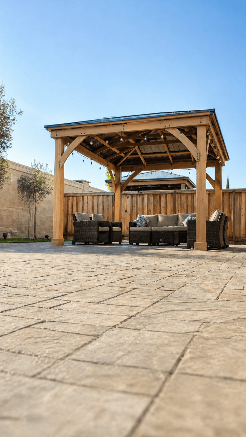 Vineyard Outdoor Living Space